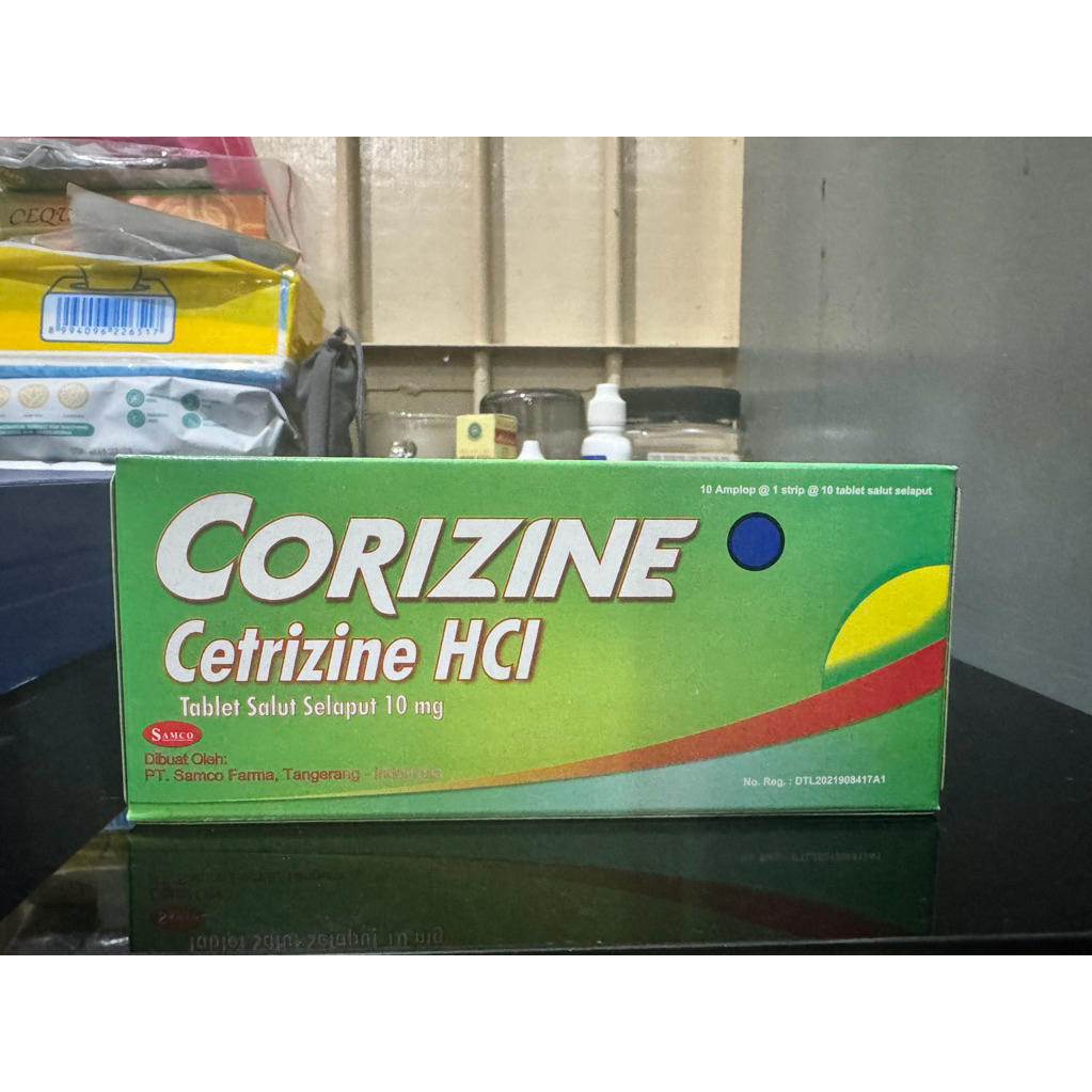 CORIZINE ( 1 BOX = 100 TABLET ) - Cetirizine