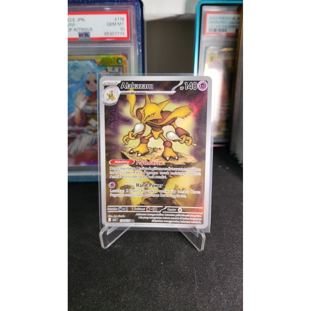 Pokémon Card Alakazam AR 138/126 – Bahasa Indonesia – Koleksi