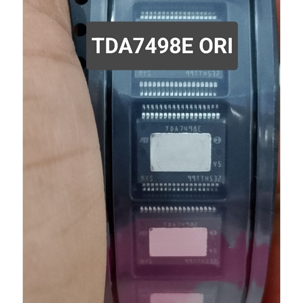 TDA7498E 160-watt +160-watt dual BTL class-D audio amplifier SSOP36