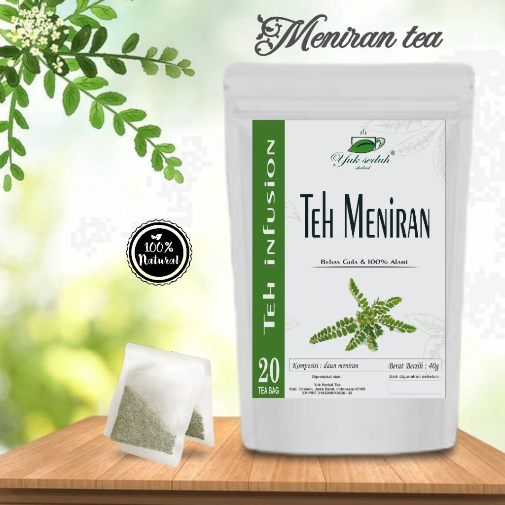 TEH MENIRAN Teh celup herbal alami 20 tea bag