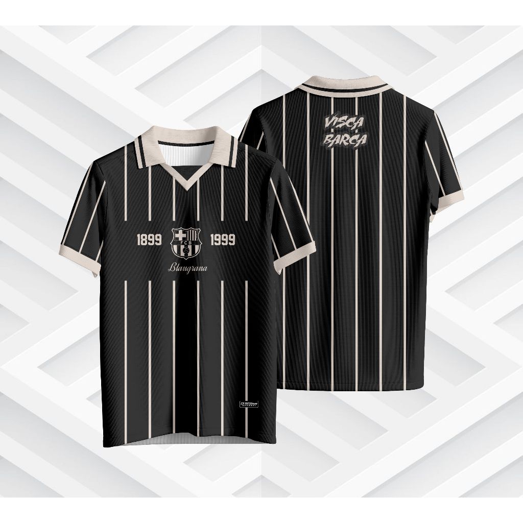 i3DESIGN // BAJU  BARCA // KAOS BARCA // JERSEY RETRO BARCA PREMIUM // JERSEY VINTAGE BARCELONA VISC