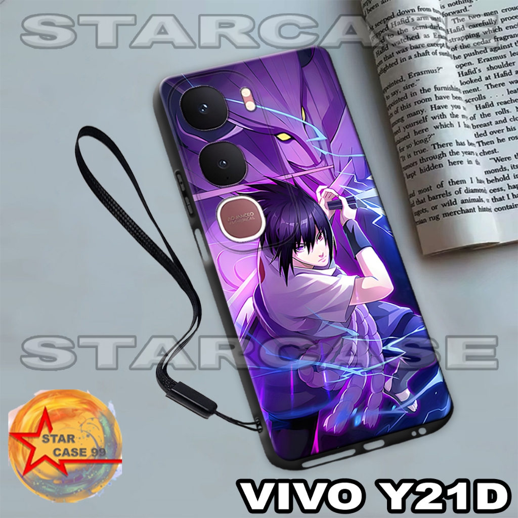 Softcase Vivo y21d bahan karet lentur motif Anime / S46 /case vivo y21d casing vivo y21d casing vivo