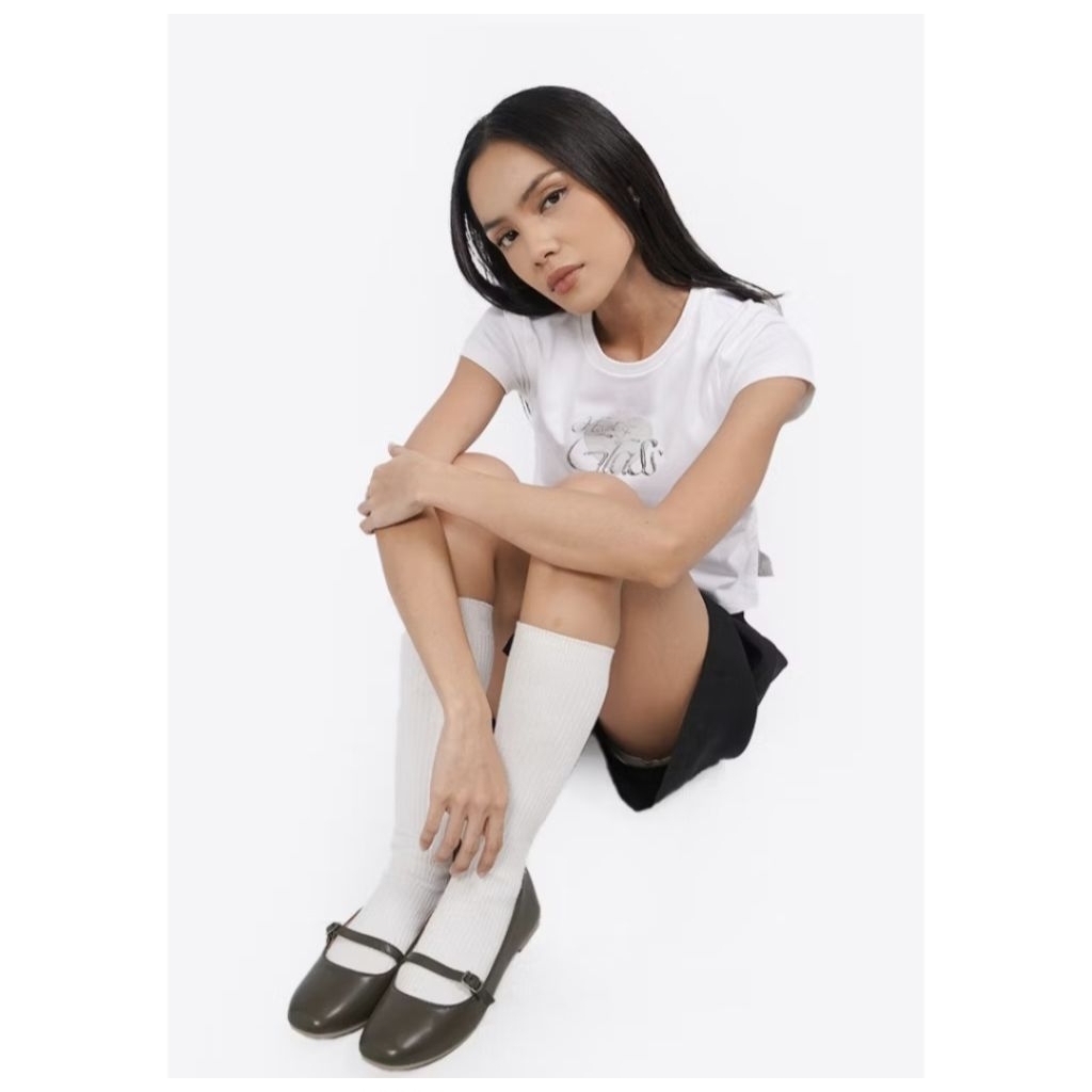 COLORBOX Olive Flat Shoes