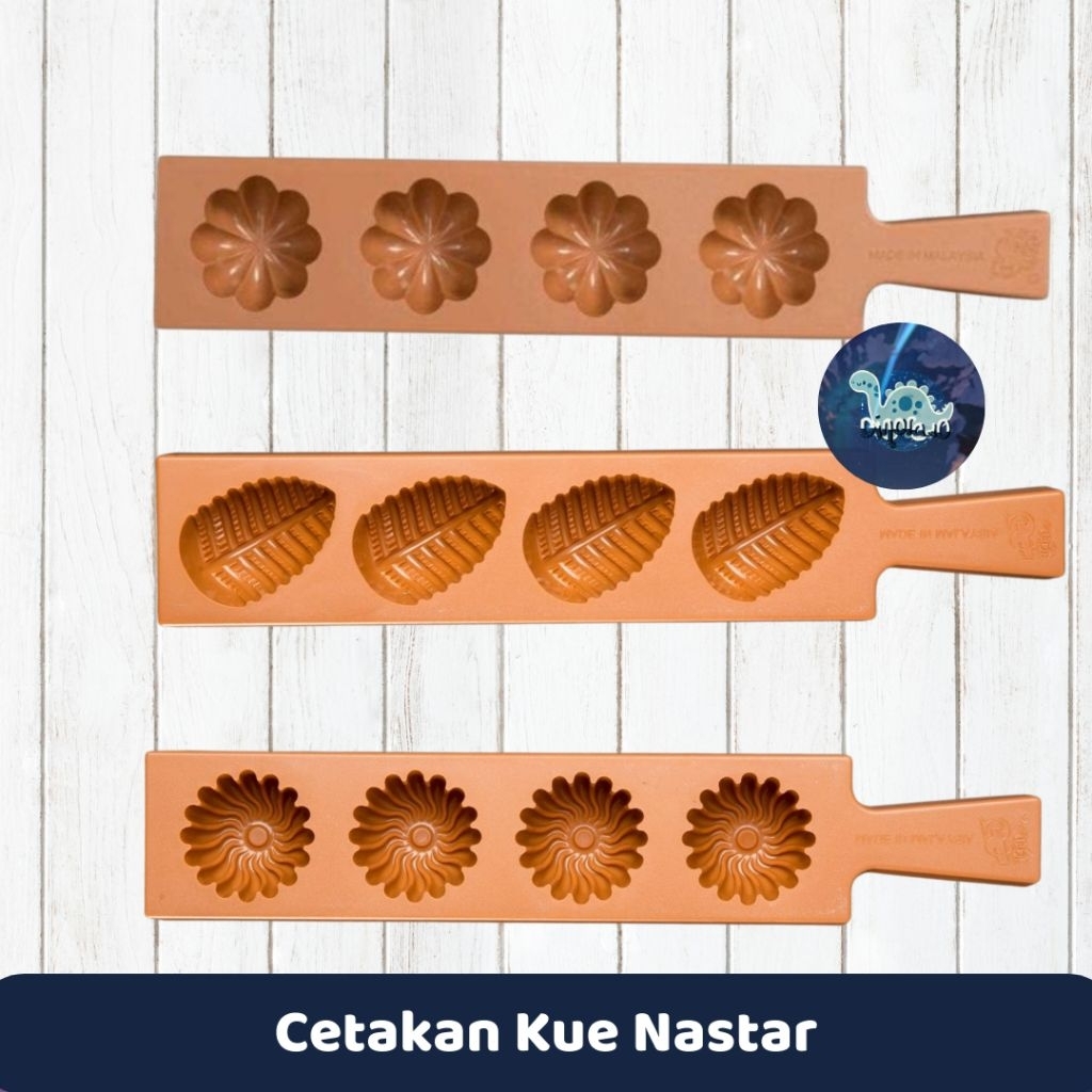 LENGKAP Cetakan Nastar Ketok Import Plastik Cetakan Kue Kering Acuan Malaysia Bulat Daun Kerang Bung