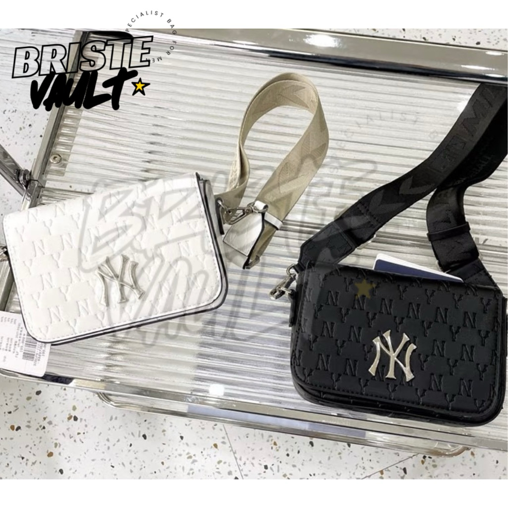 BRISTE VAULT Tas MLB New Design Diamond Monogram Embosed Crossbody Bag