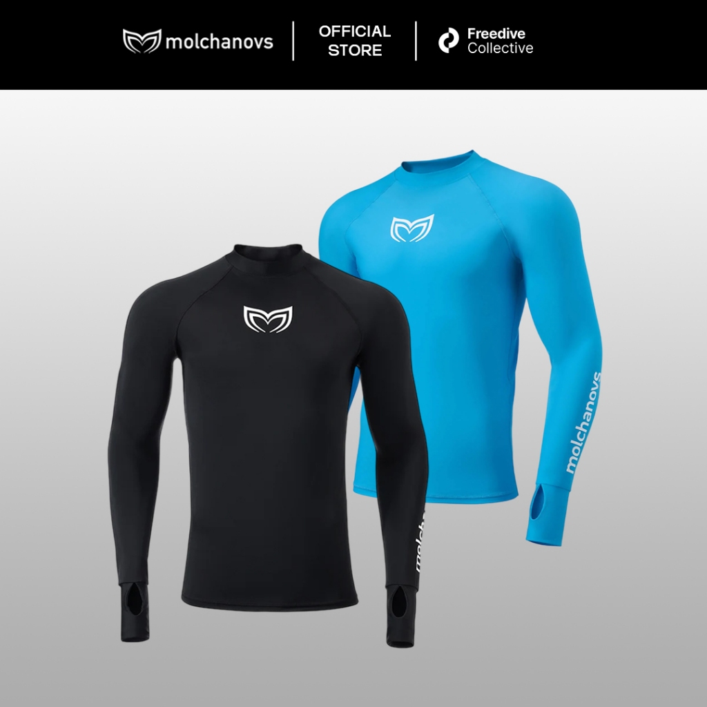 Molchanovs Men’s UPF 50 Rashguard / Rashguard Pria