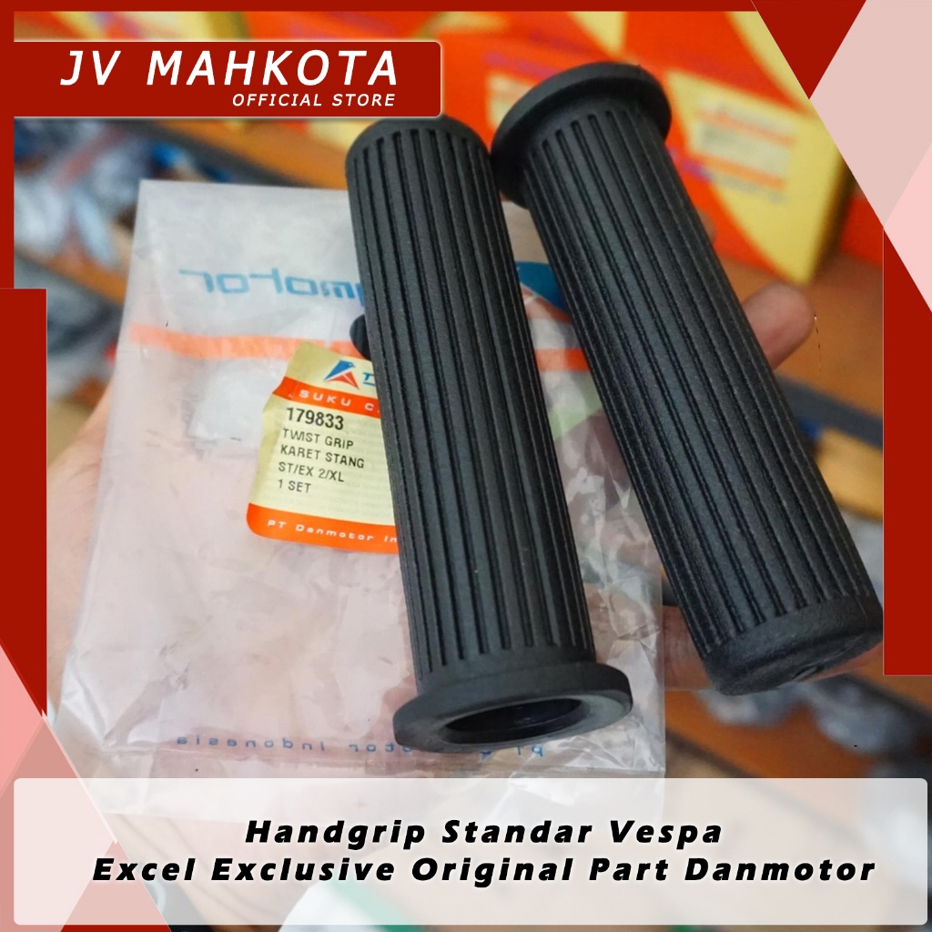 Handgrip Standar Vespa Excel Exclusive Original Part Danmotor