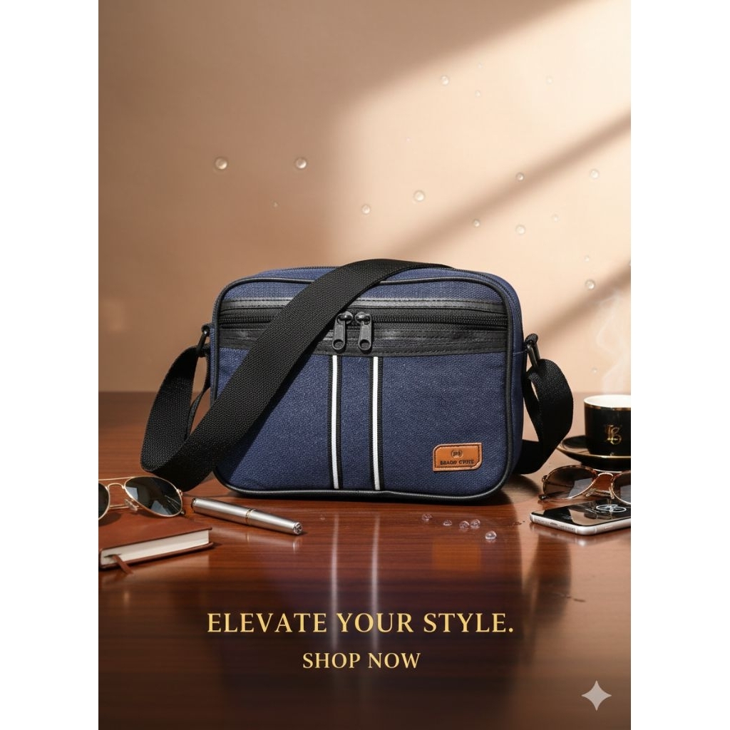 tas slempang levis pria wanita elegant murah berkualitas