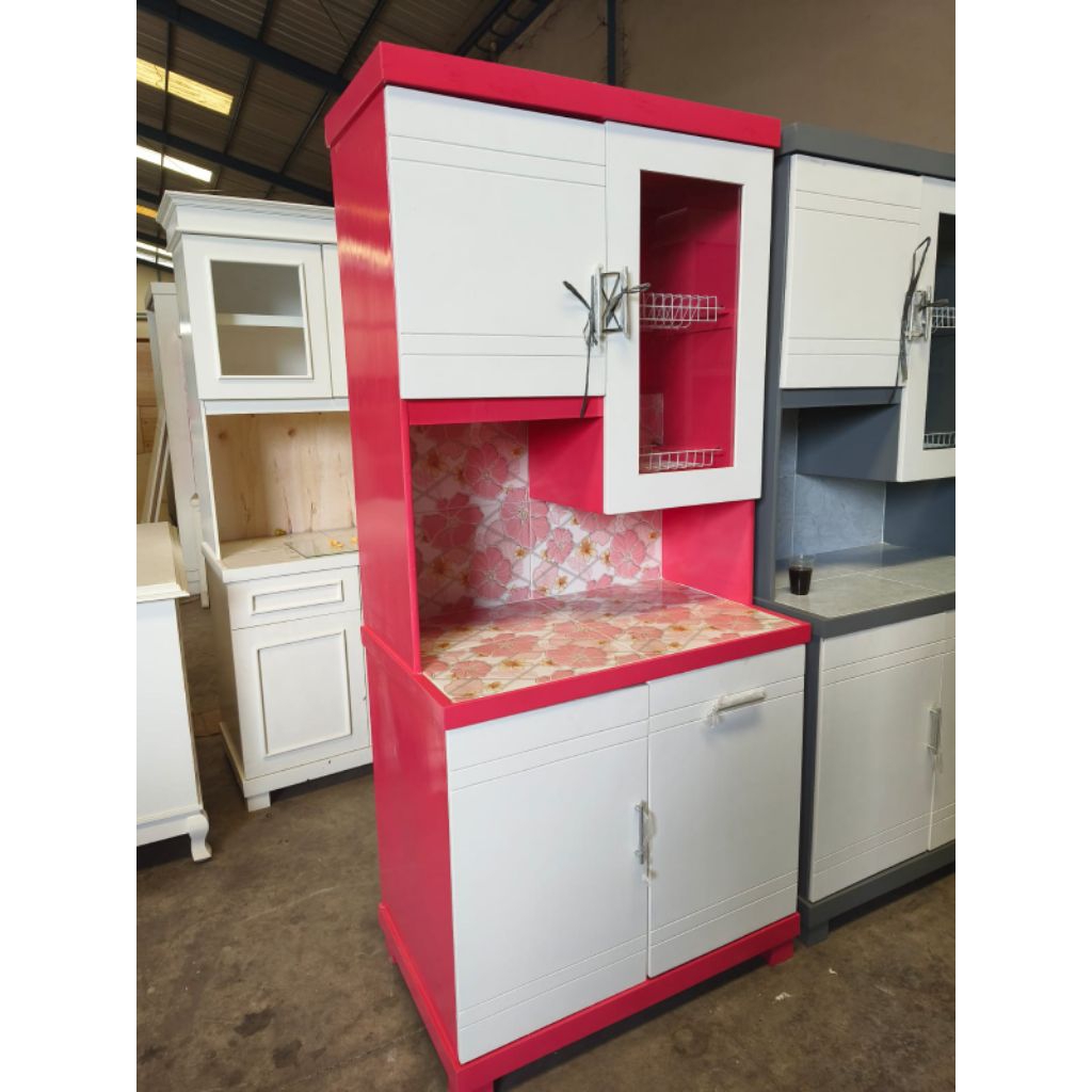 lemari sayur 2 pintu/rak dapur/lemari dapur (INDONESIA)