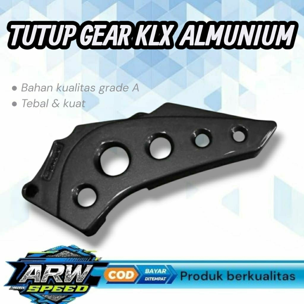 Cover Gear Depan Scarlet Racing Original Klx 150 / Dtracker 150 Tutup Gear Depan Klx Dtracker