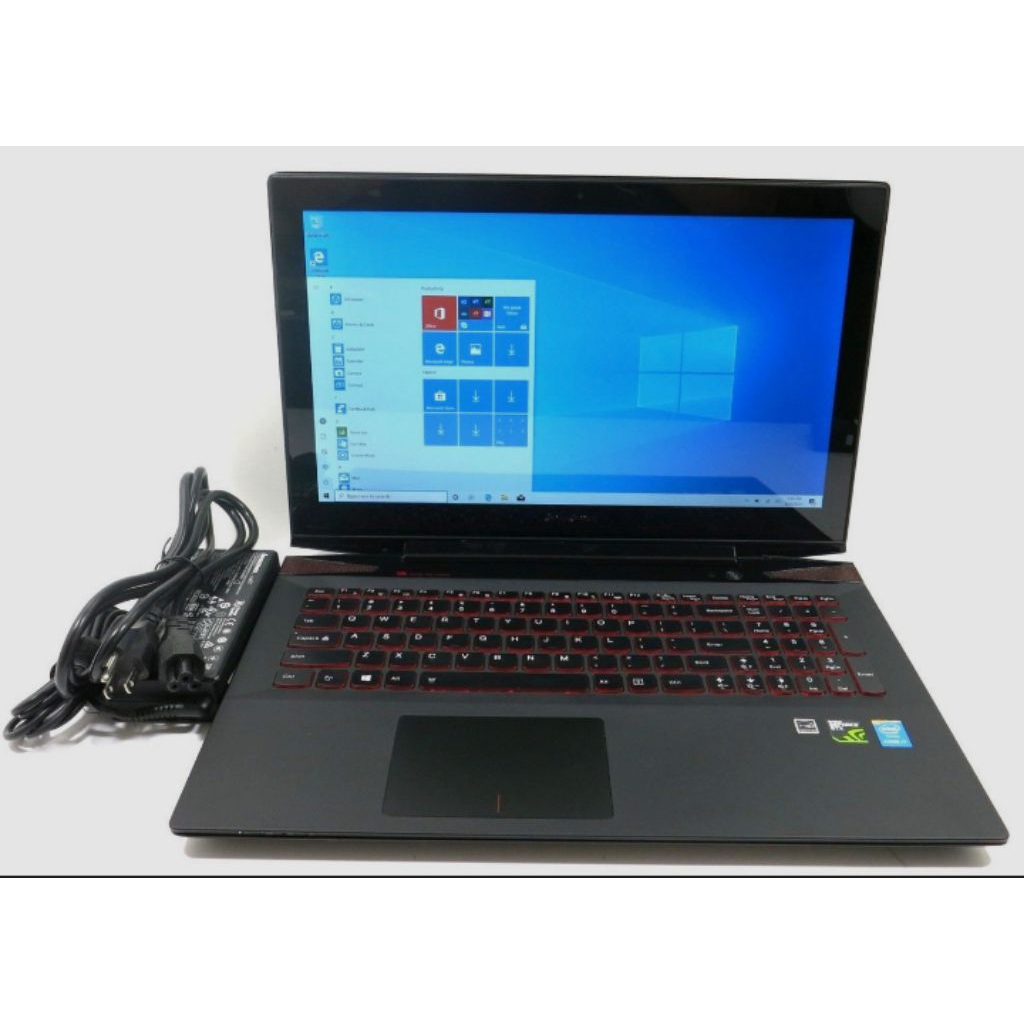 laptop gaming & design Lenovo core i7 ram16gb vga 4gb SSD oke