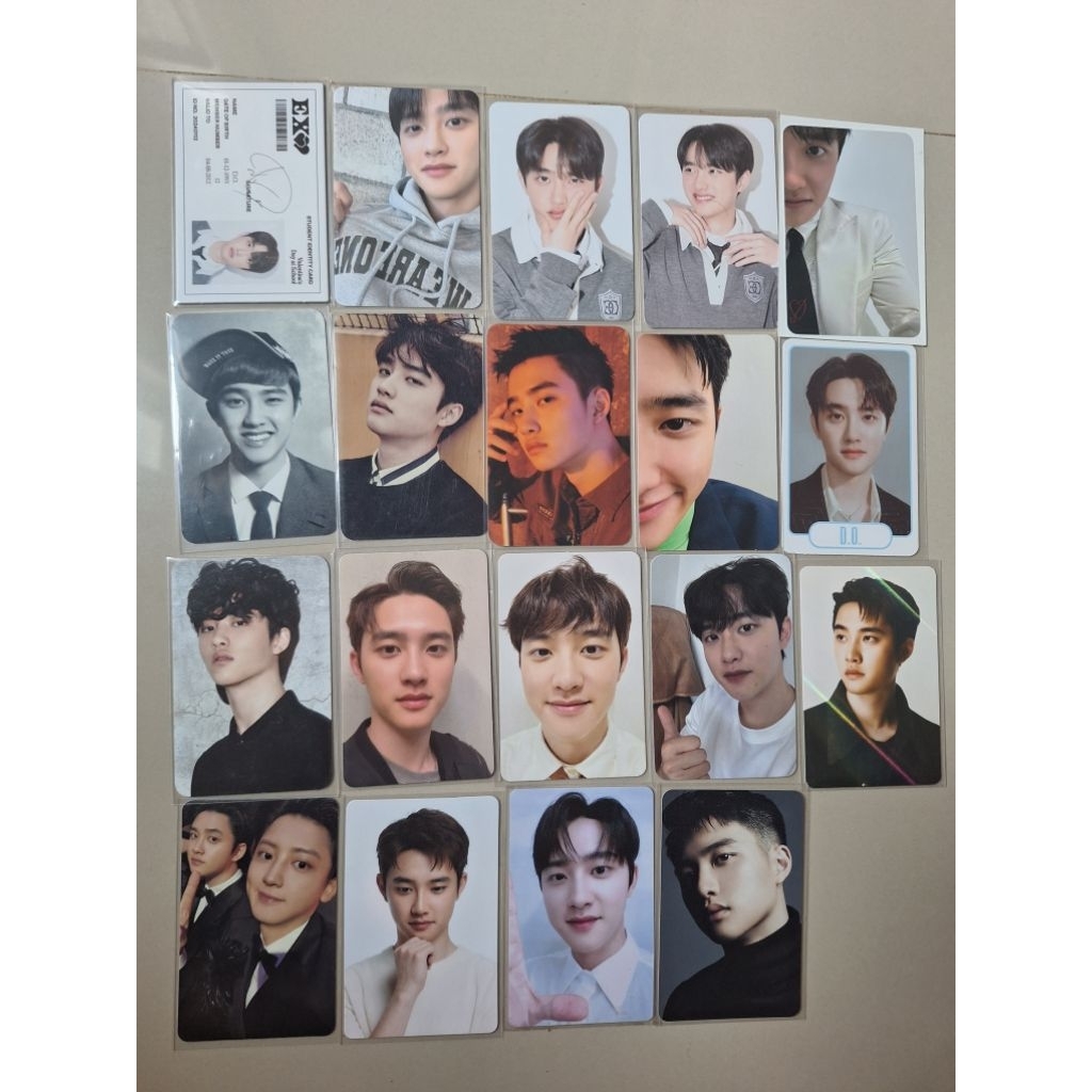 PHOTOCARD OFFICIAL EXO D.O KYUNGSOO