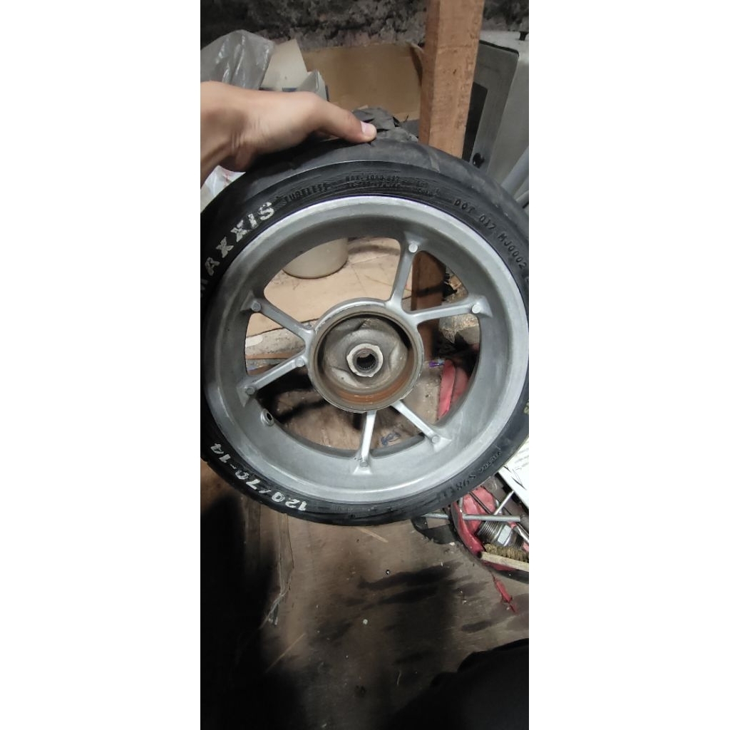 velg belakang aerox pnp lexi second bekas