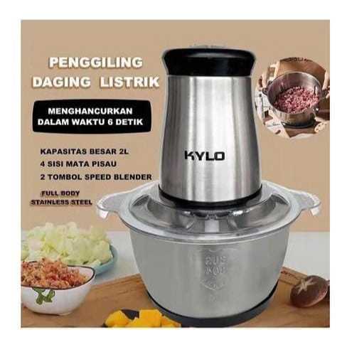 BLENDER DAGING KYLO HITAM KODE KYLO-801 KARDUS ORANGE