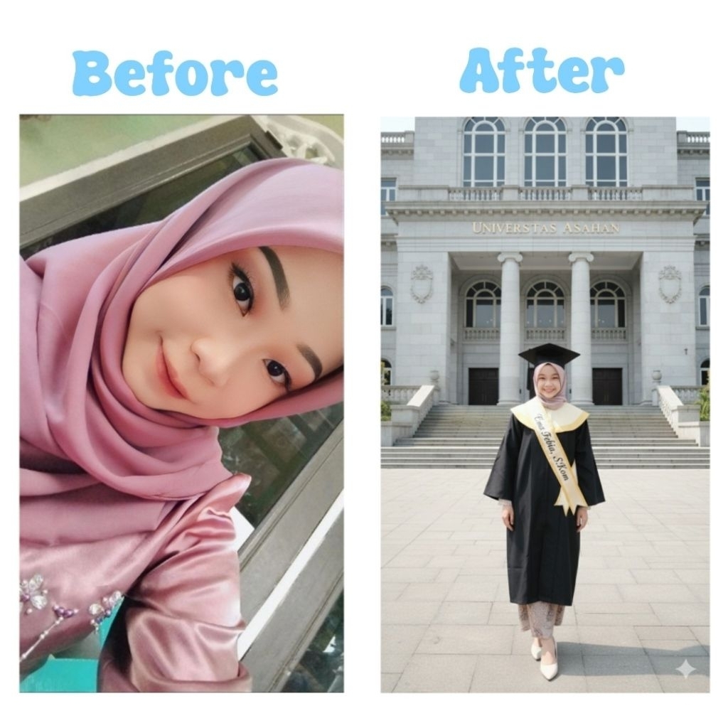 Jasa Edit Foto Wisuda