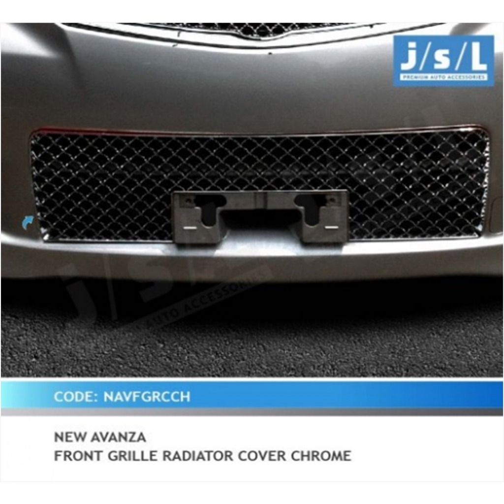 NEW AVANZA 2008-2010 FRONT GRILLE RADIATOR COVER CHROME