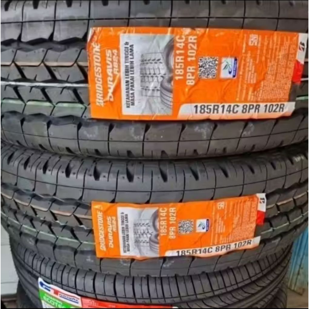 Bridgestone Duravis 8PR 185 R14 Ban Mobil Tubless