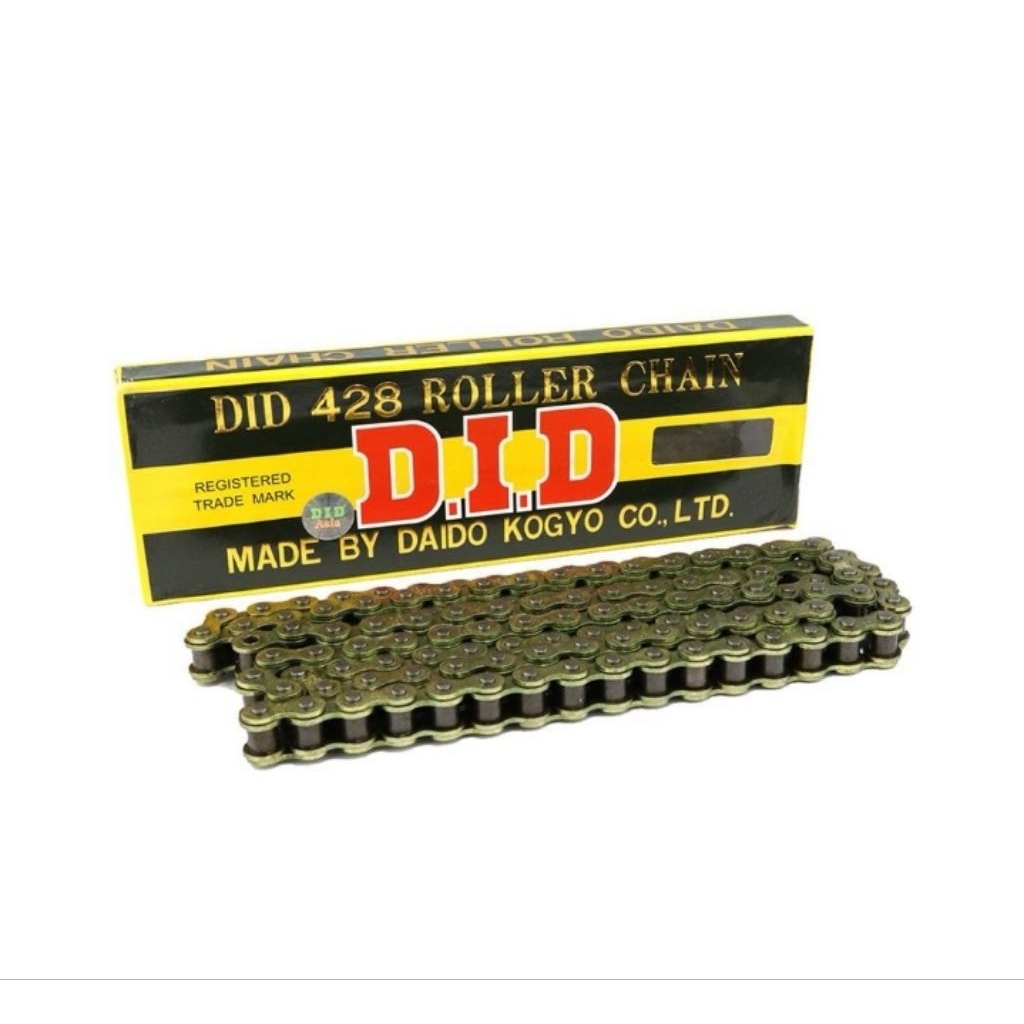 Rantai DID 428X104L silver gold - Drive chain DID 428X104L gold