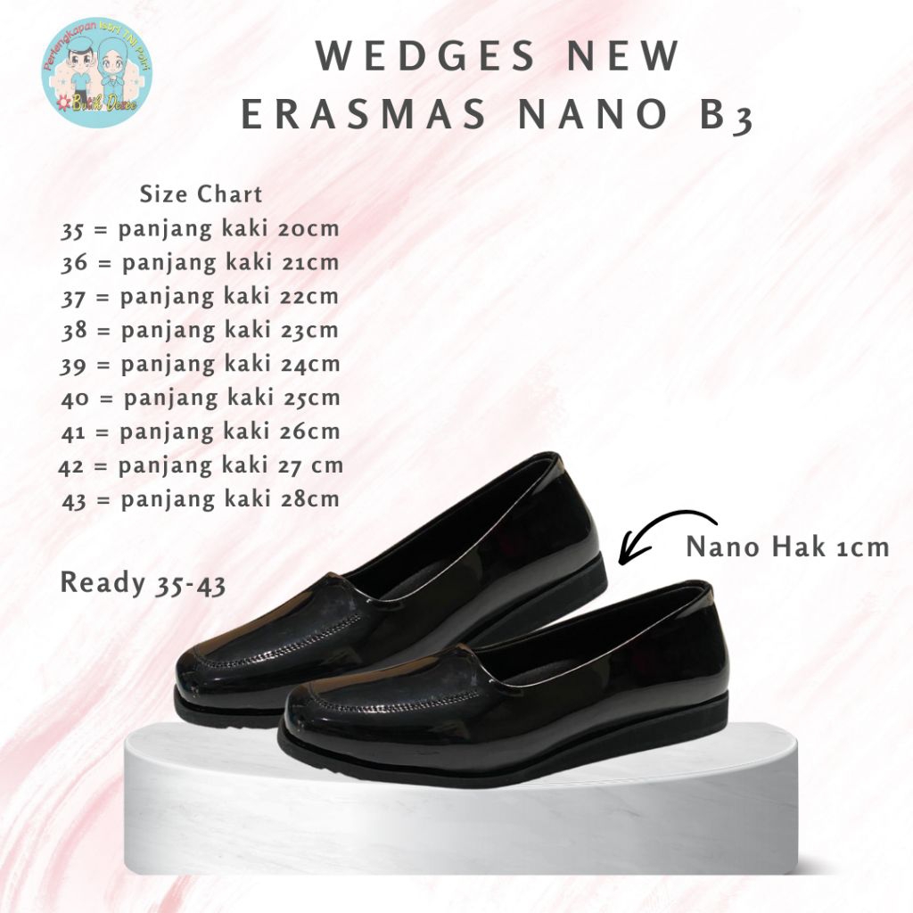 B3 NANO HAK 1CM MERK ERASMAS