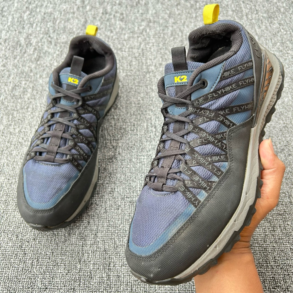 Sepatu Outdoor K2 FlyHike Size 42.5 Panjang Insole 27 cm