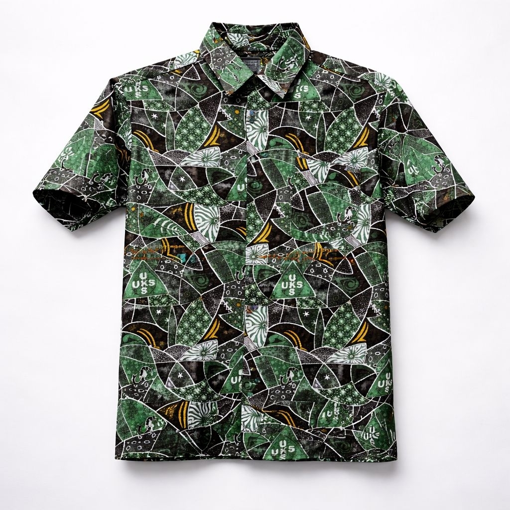 HEM BATIK SD UKS SIDOARJO LENGAN PENDEK. GUDANGE SERAGAM