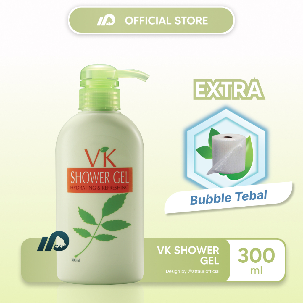VK Shower Gel Original SH (300ml) - Sabun Mandi Cair dengan Chamomile & Licorice Menyegarkan & Melem