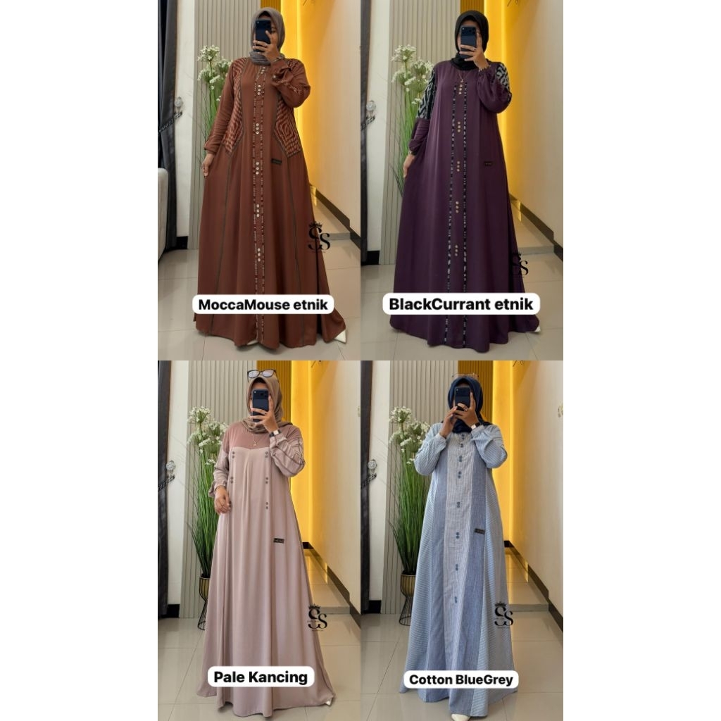 Dress Twill Uniqlo Ory Saulin Official MOTIF TERBARU// KATUN PREMIUM SAULIN STORE