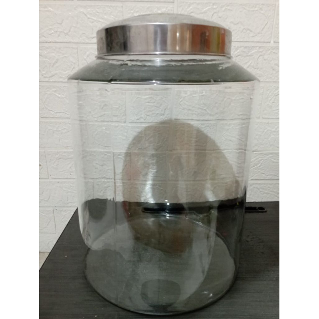Toples Kaca Besar Asinan/Fermentasi/Serbaguna 15 Liter