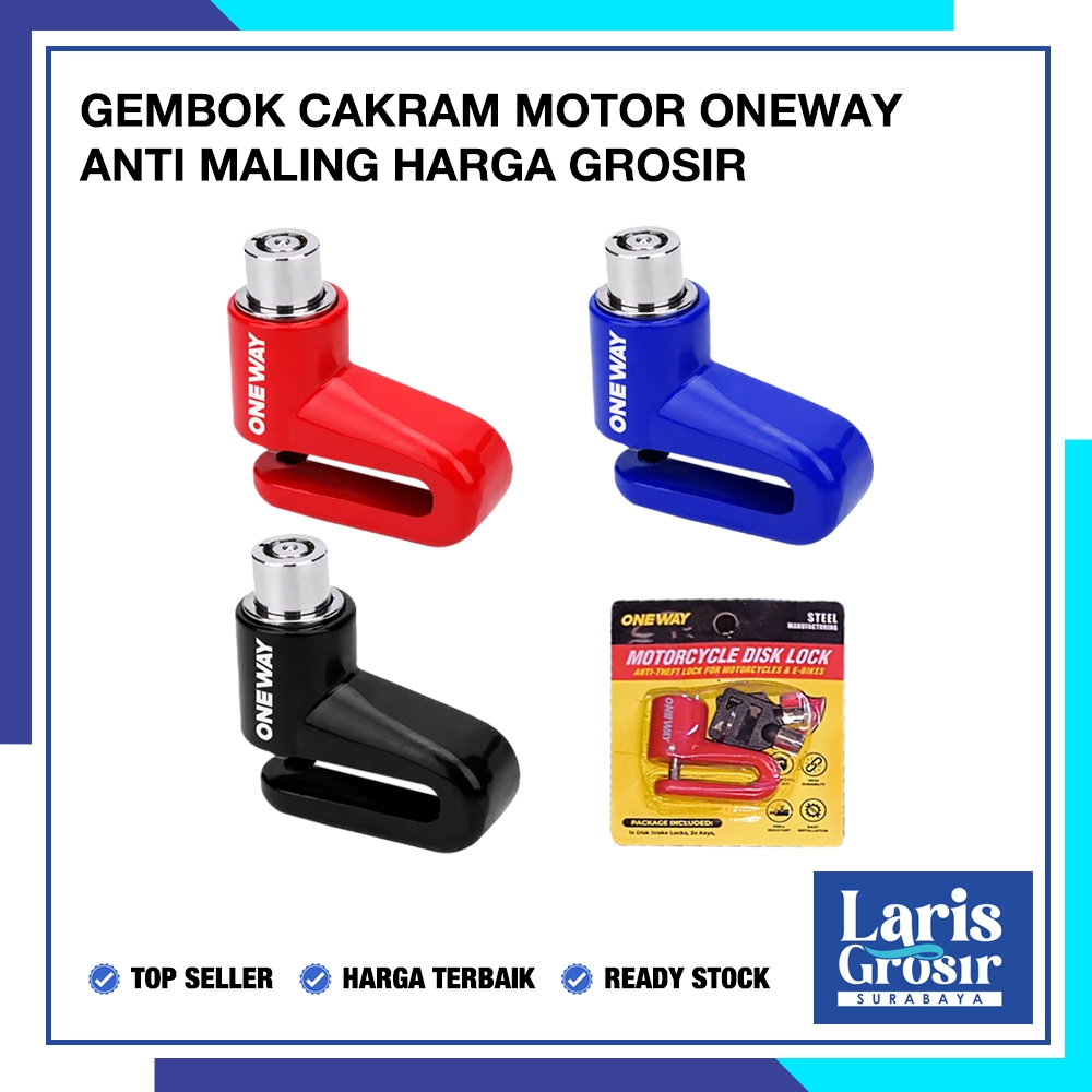 Gembok Cakram Kunci Cakram Motor BESI KUAT KOKOH / Kunci Cakram Motor UNIVERSAL Anti Maling LARIS GR