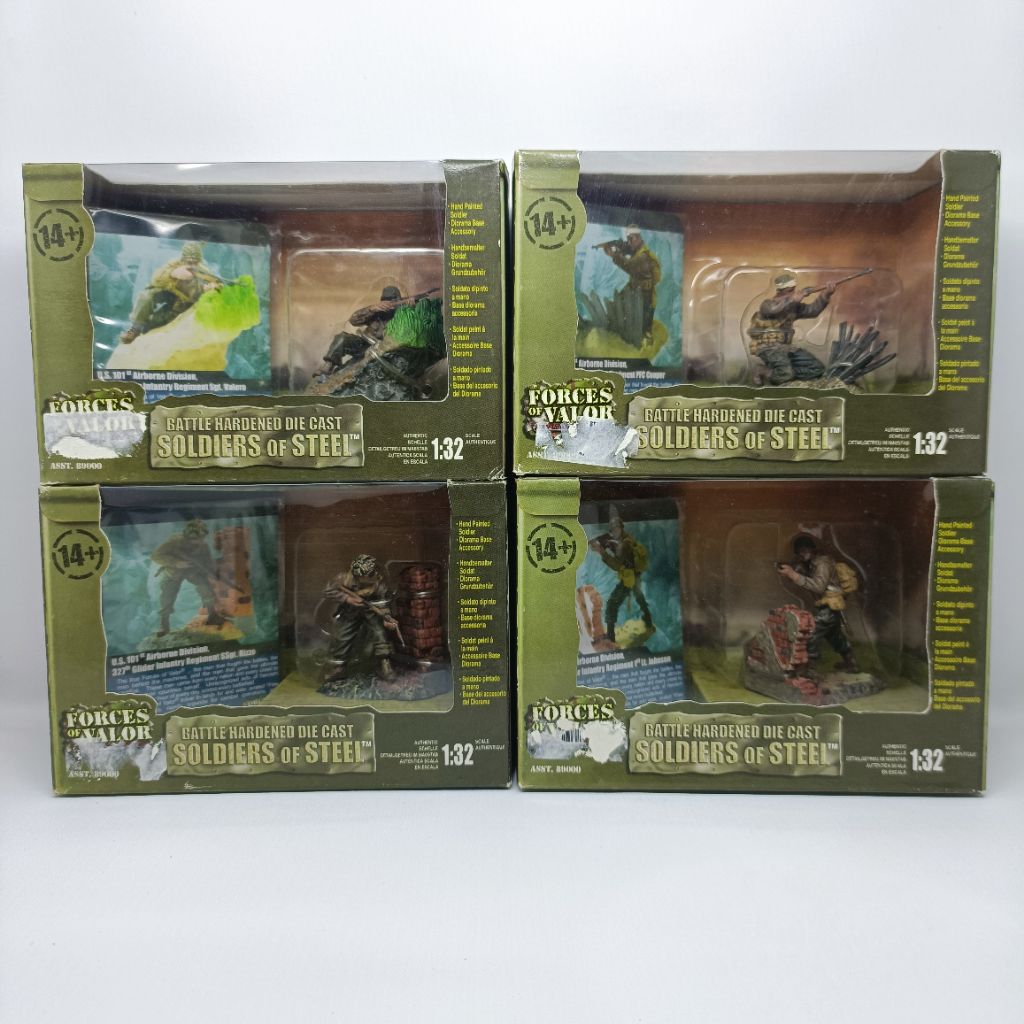 Figur Forces Of Valor Soldiers Of Steel Skala 1:32 Unimax Original