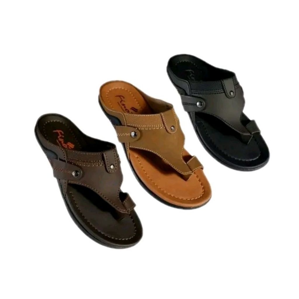 finotti BPZ 15 sandal jepit kulit pria original