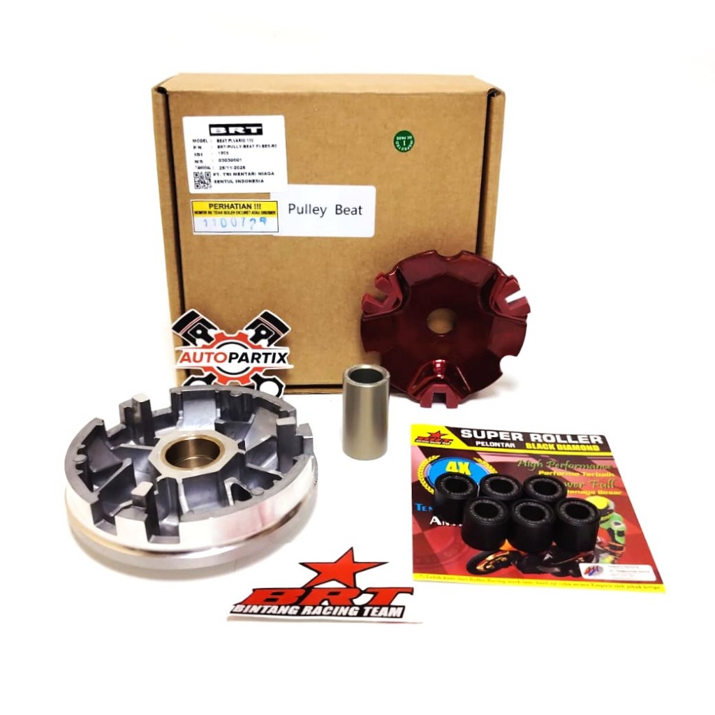 RUMAH PULY PULLY + PIN PEN + ROLLER BRT BEAT FI NON ESP SCOOPY FI NON ESP VARIO 110 FI NON ESP STATE