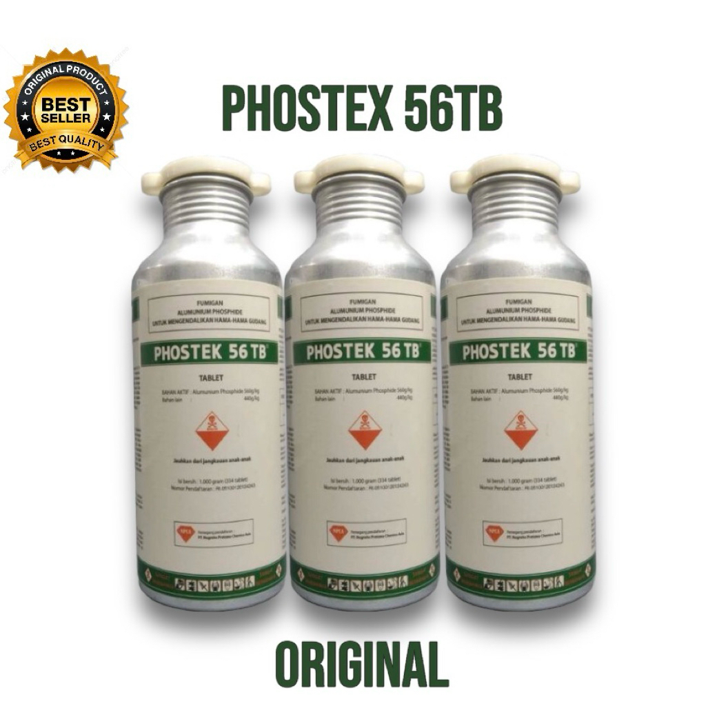 Phostek Fumigan 56 TB - obat kutu jagung beras dll Efektif, Aman, Ramah Lingkungan