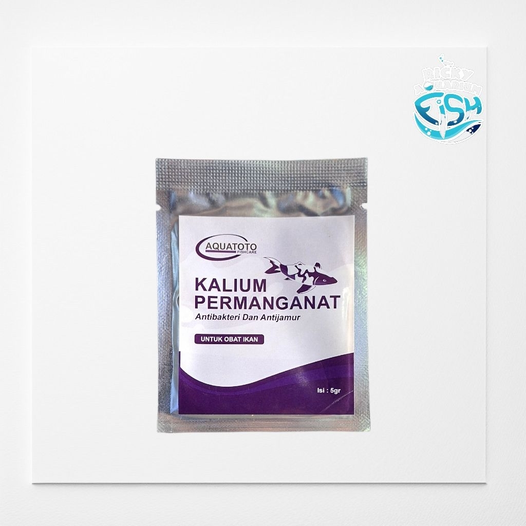 PK Kalium Permanganat Obat ikan anti Jamur 5gr