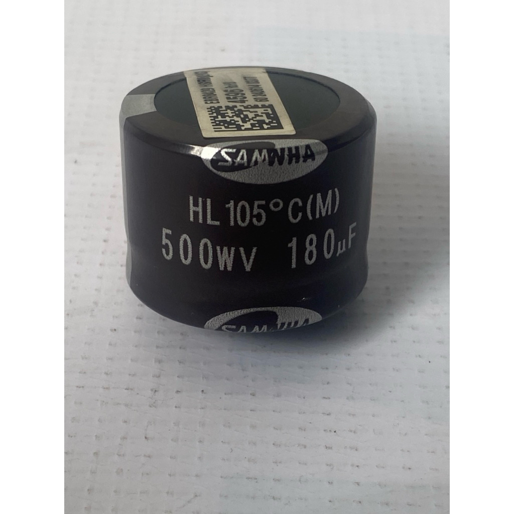 elco 500wv 180uf / elco samwha 500wv 180uf / elco frezer LG inverter / elco kulkas LG inverter