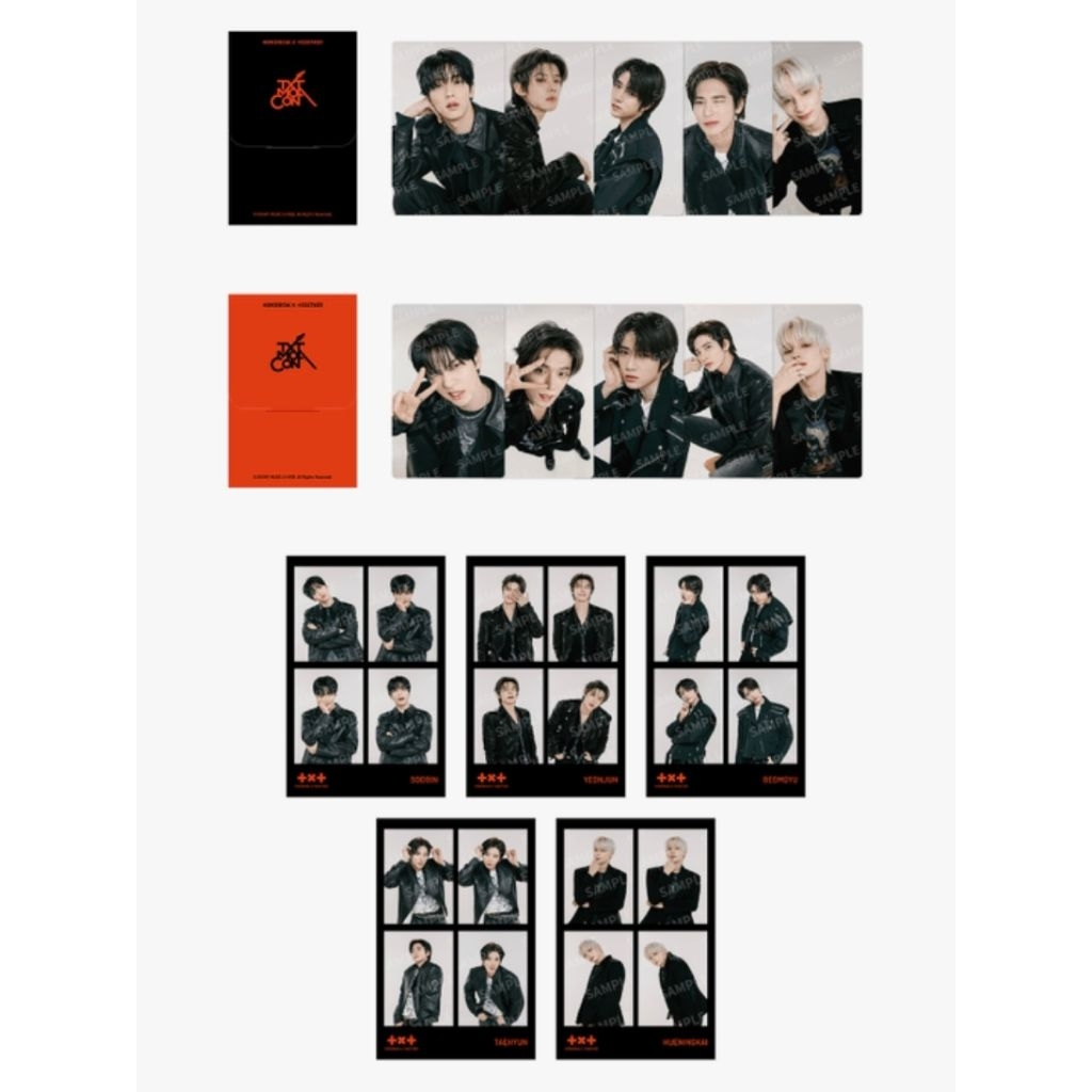 [sharing] Merch TXT 2026 MOA CON - tomorrow by together photocard soobin yeonjun beomgyu taehyun heu