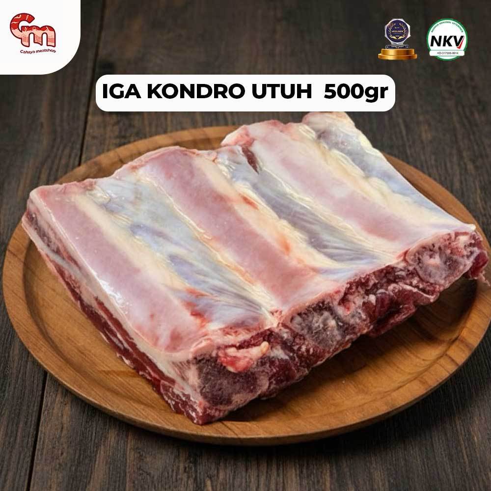 Daging Sapi Iga Konro Utuh AUS Back Ribs Potongan Utuh Premium