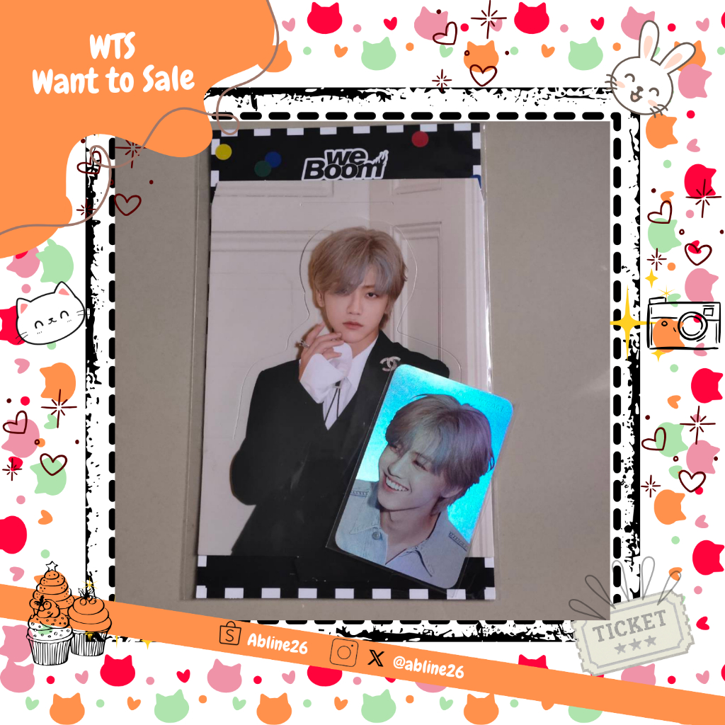 PC Official Jaemin We Boom HOLOGRAM PHOTO CARD SET
