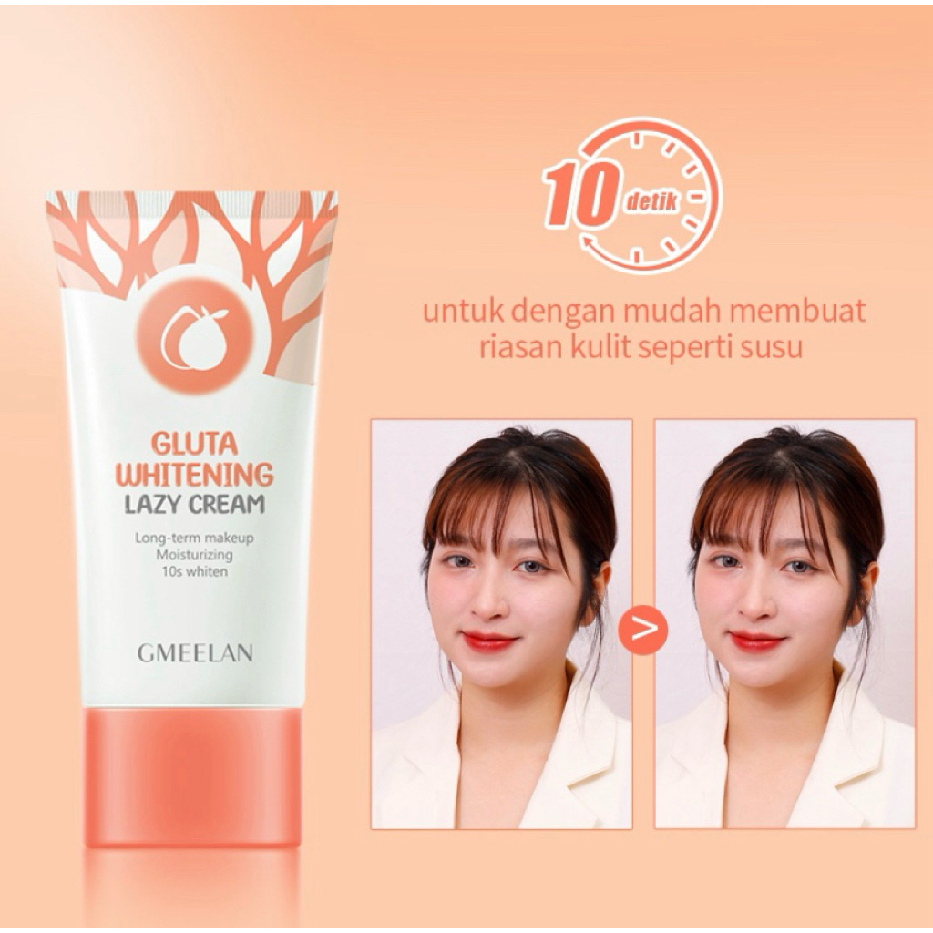 [Share In Jar] GMEELAN Day Cream Pemutih Wajah Glowing Trueve Niacinamide Dari Belanda Pelembab Waja