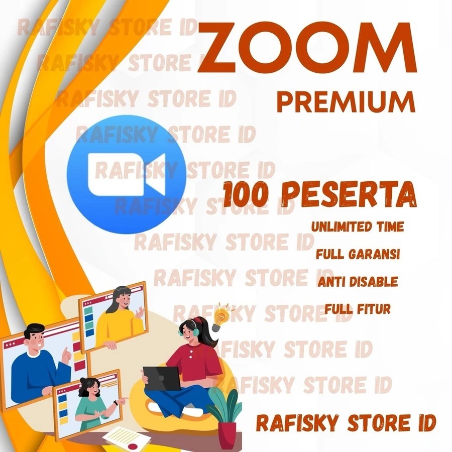 Zoom Meeting Unlimited PRO 1 BULAN TERMURAH