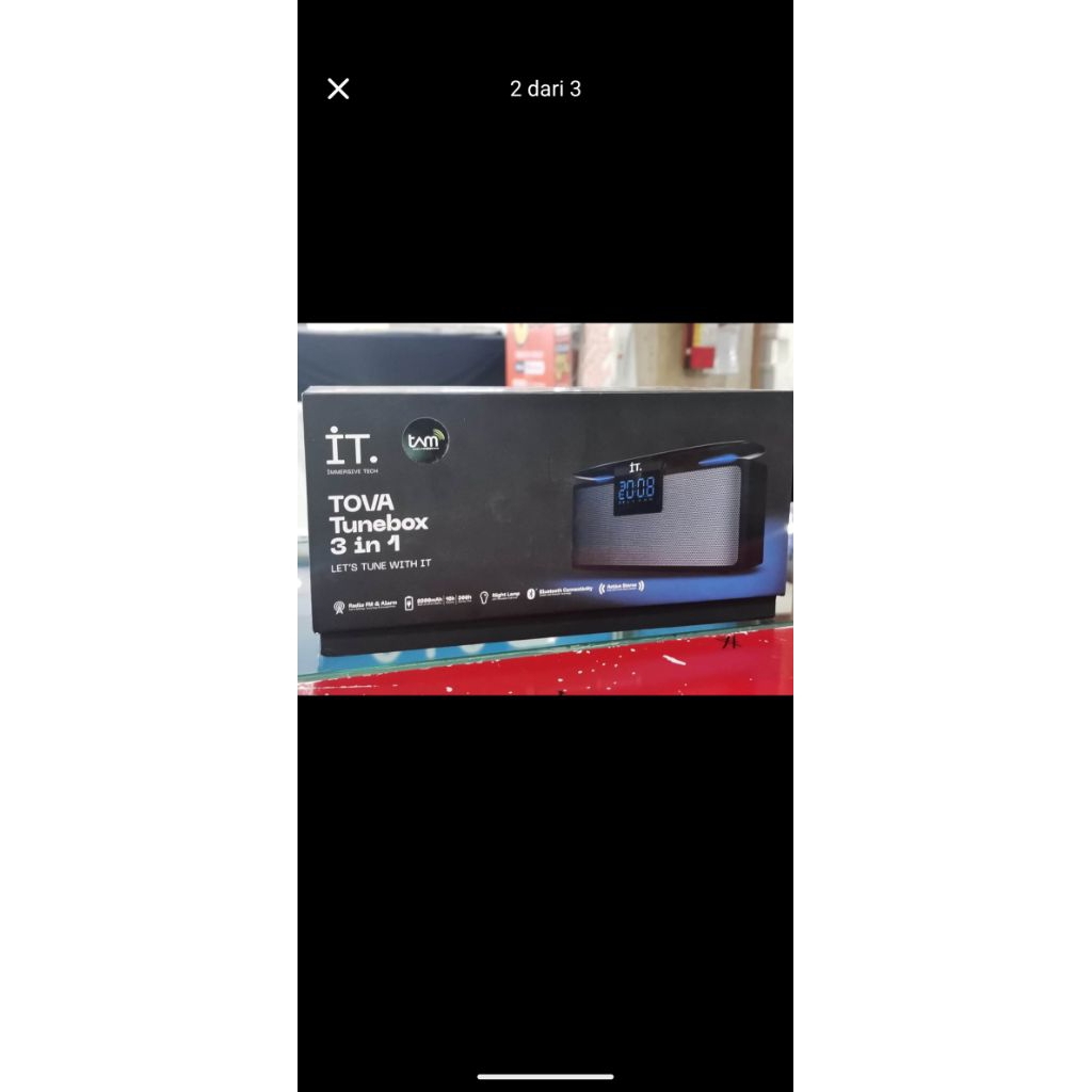 SPEAKER IT TOVA TUNE BOX 3IN1