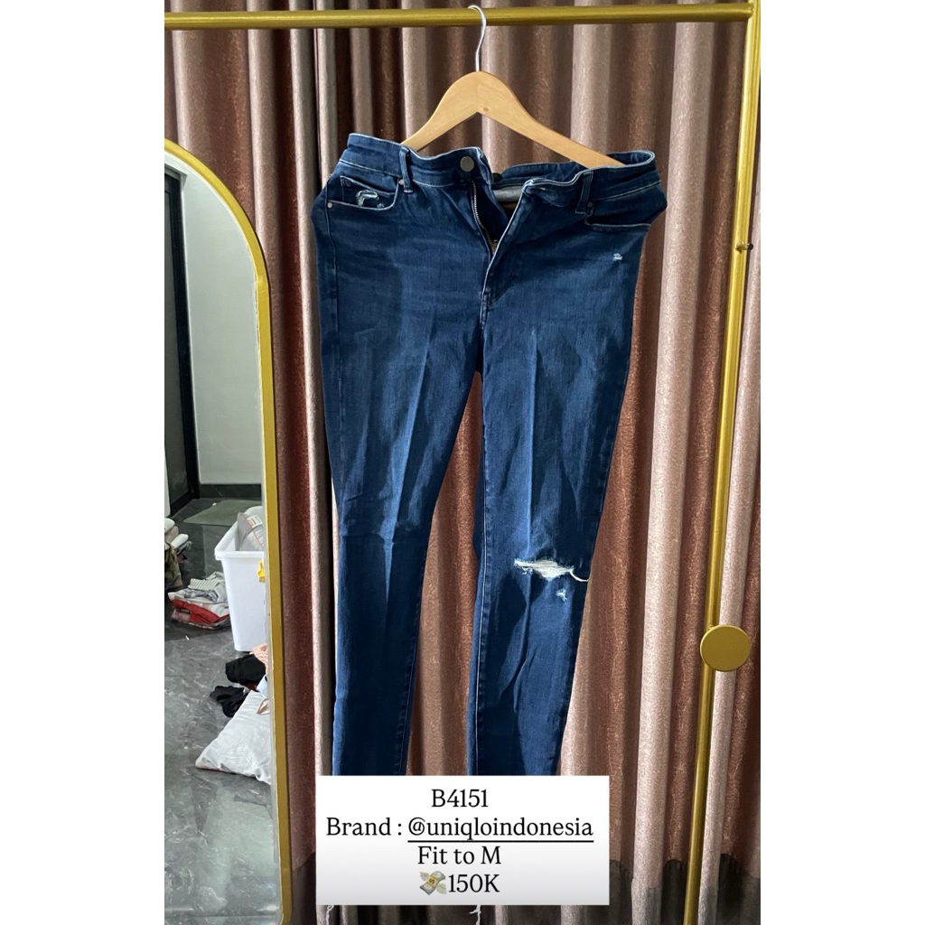 PRELOVED JEANS UNIQLO