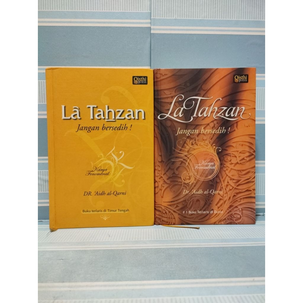 Buku la tahzan jangan bersedih karya fenomenal dr. aidh al qarni