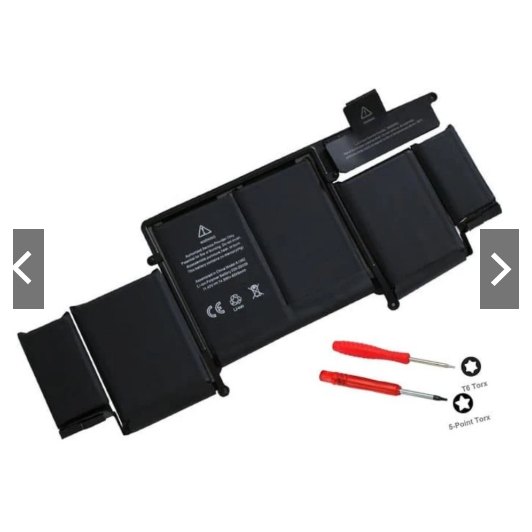 battery  batre Original Baterai MB ro Retina 13 inch A1502 / A1582 Tahun 2015 MF843  MF839 MF843LL/A