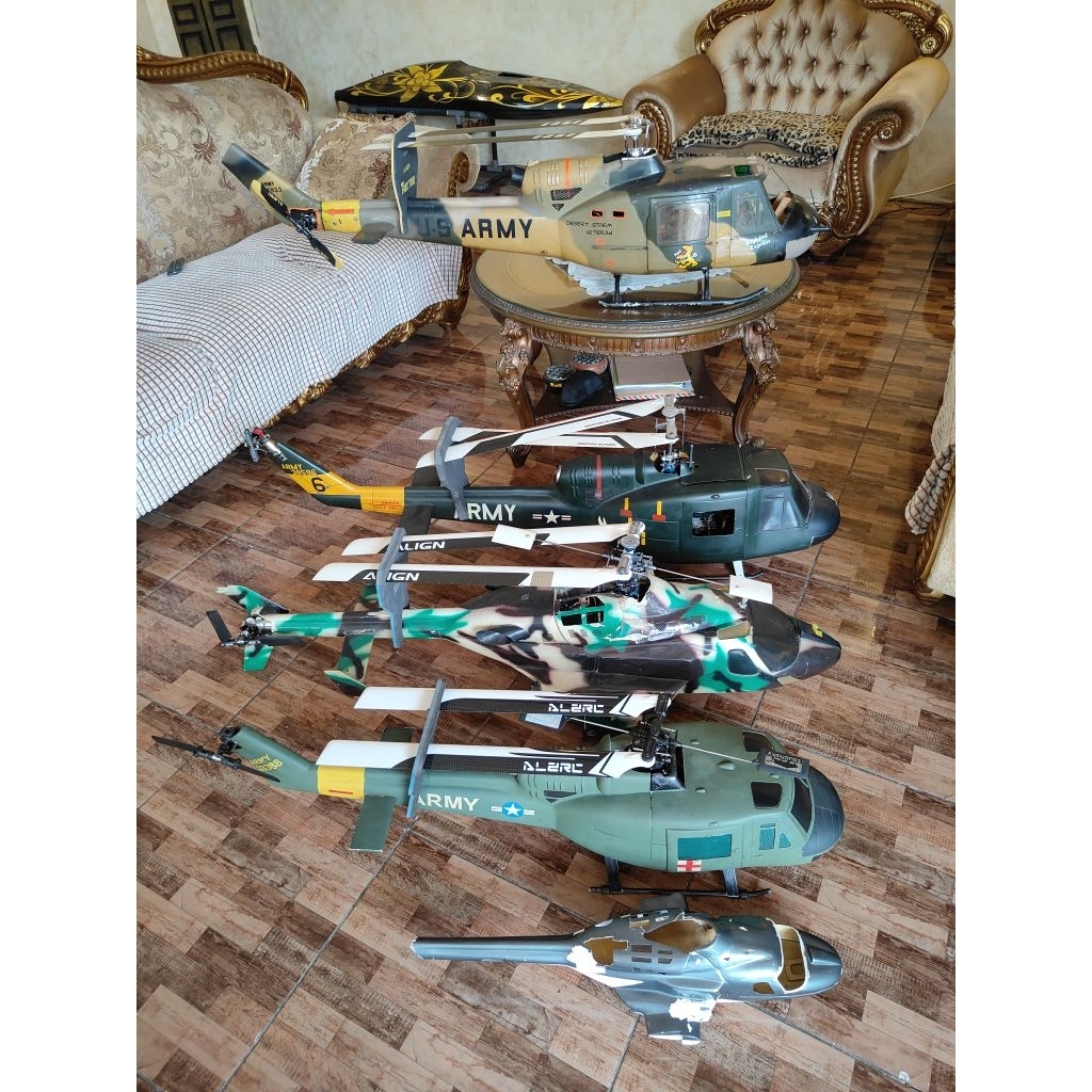 Heli Trex 500 UH1 Fuselage RTF