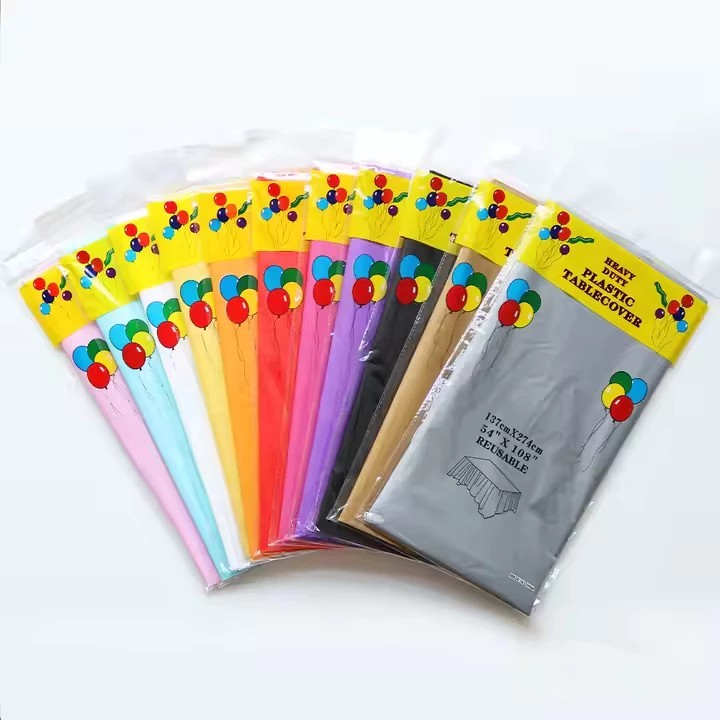 TAPLAK MEJA TABLE COVER PESTA ULANG TAHUN ULTAH ALAS MEJA POLKADOT PLASTIK HIASAN ACARA DEKOR DEKORA