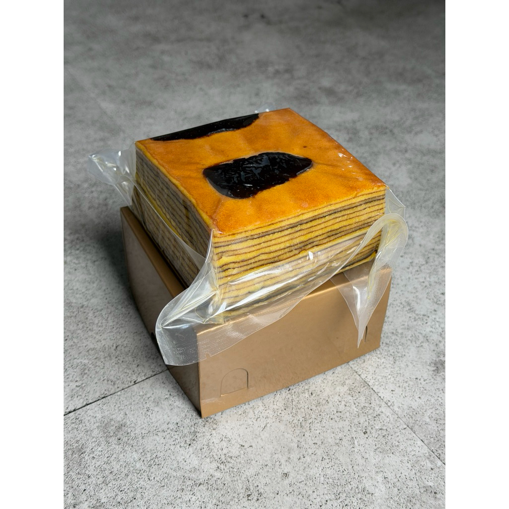 Kue Lapis Legit Persegi GRADE C 10 x 10/Lapis Legit Original/Lapis Legit Prunes/Plum/Lapis Legit Kej