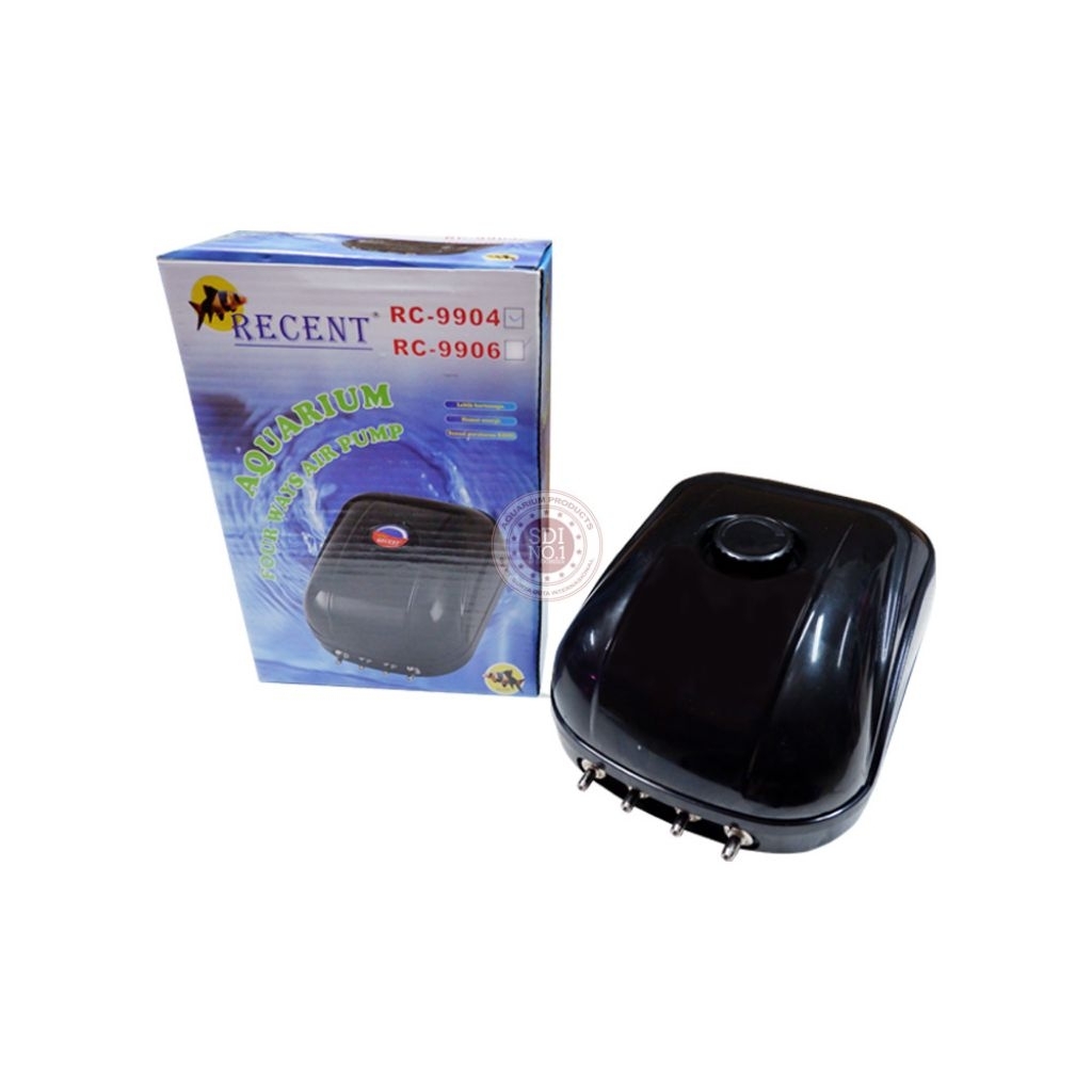 RECENT RC-9904 POMPA AERATOR 4LUBANG MESIN GELEMBUNG AKUARIUM
