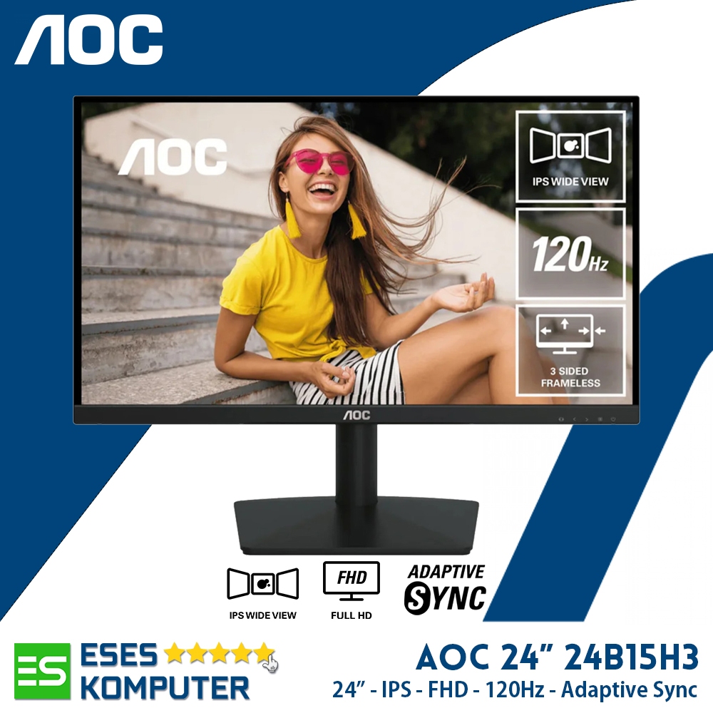 Monitor AOC 24B15H3 24" IPS 1080p Full HD120Hz