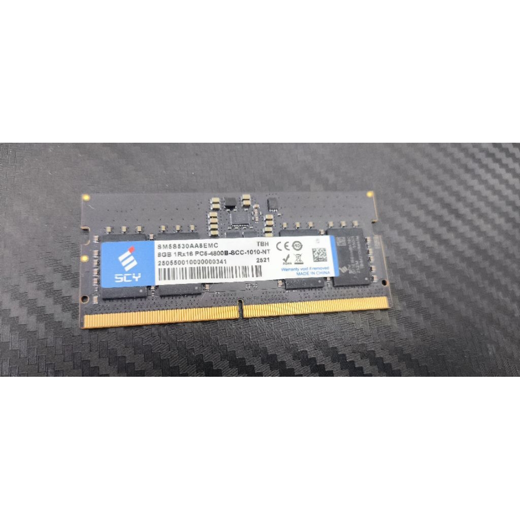 DDR5 8GB 4800 SCY